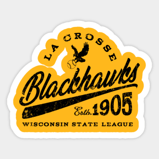 La Crosse Blackhawks Sticker